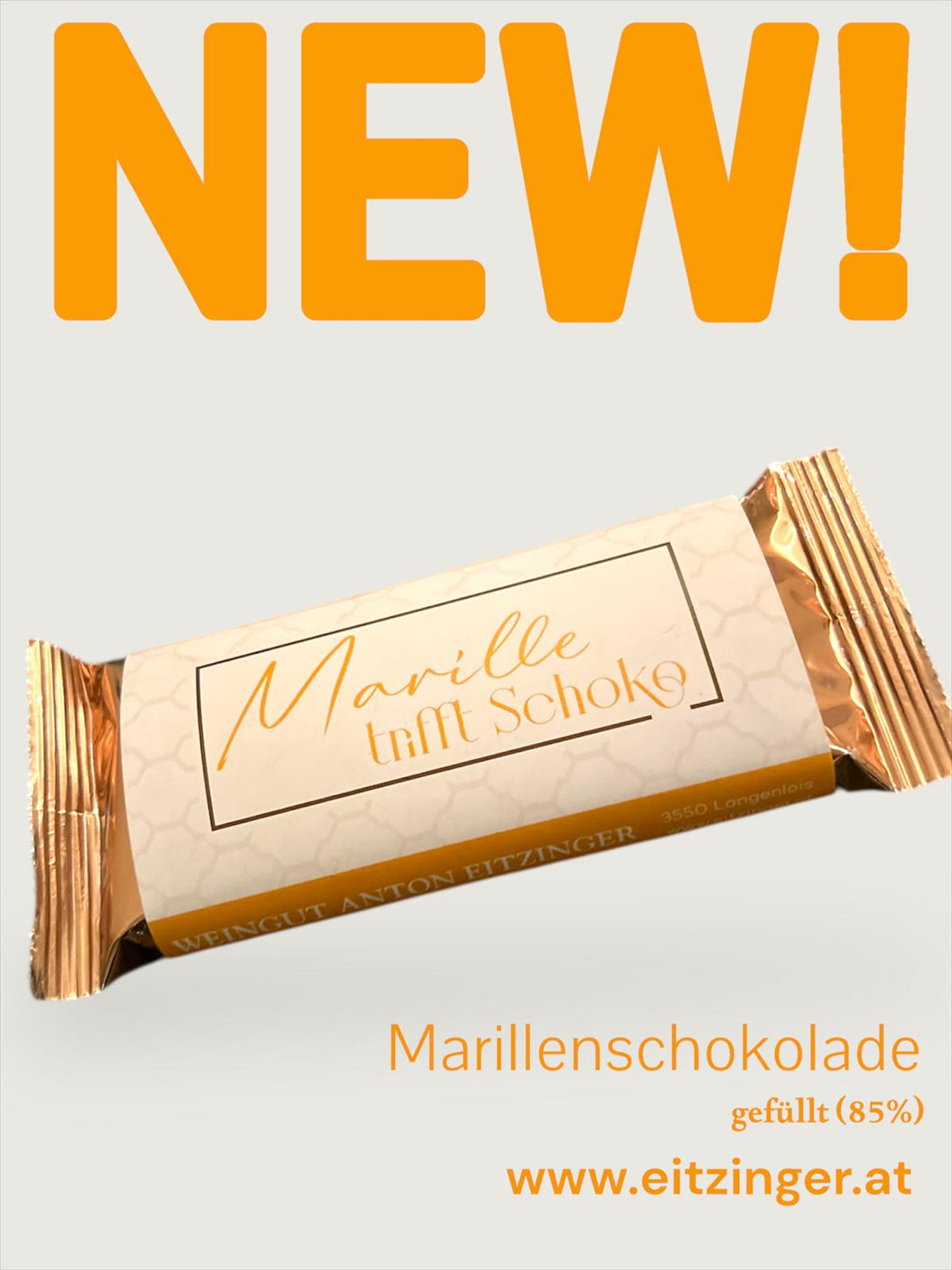 handgeschöpfte Marillenschokolade 